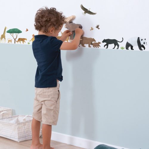 living-earth-stickers-muraux-animals-of-the-world I