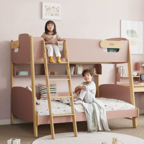 Avalon Queen Bunk Bed cherry